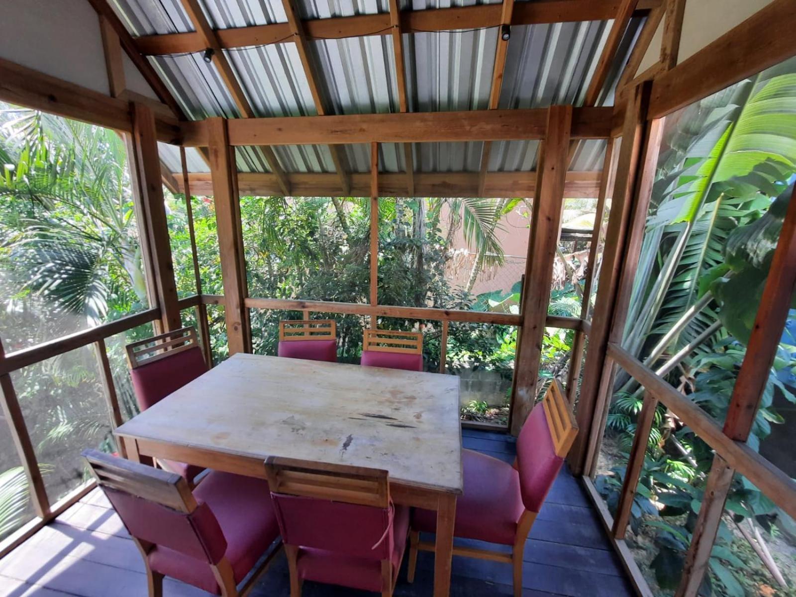 Roatan Backpackers' Hostel Sandy Bay Bagian luar foto