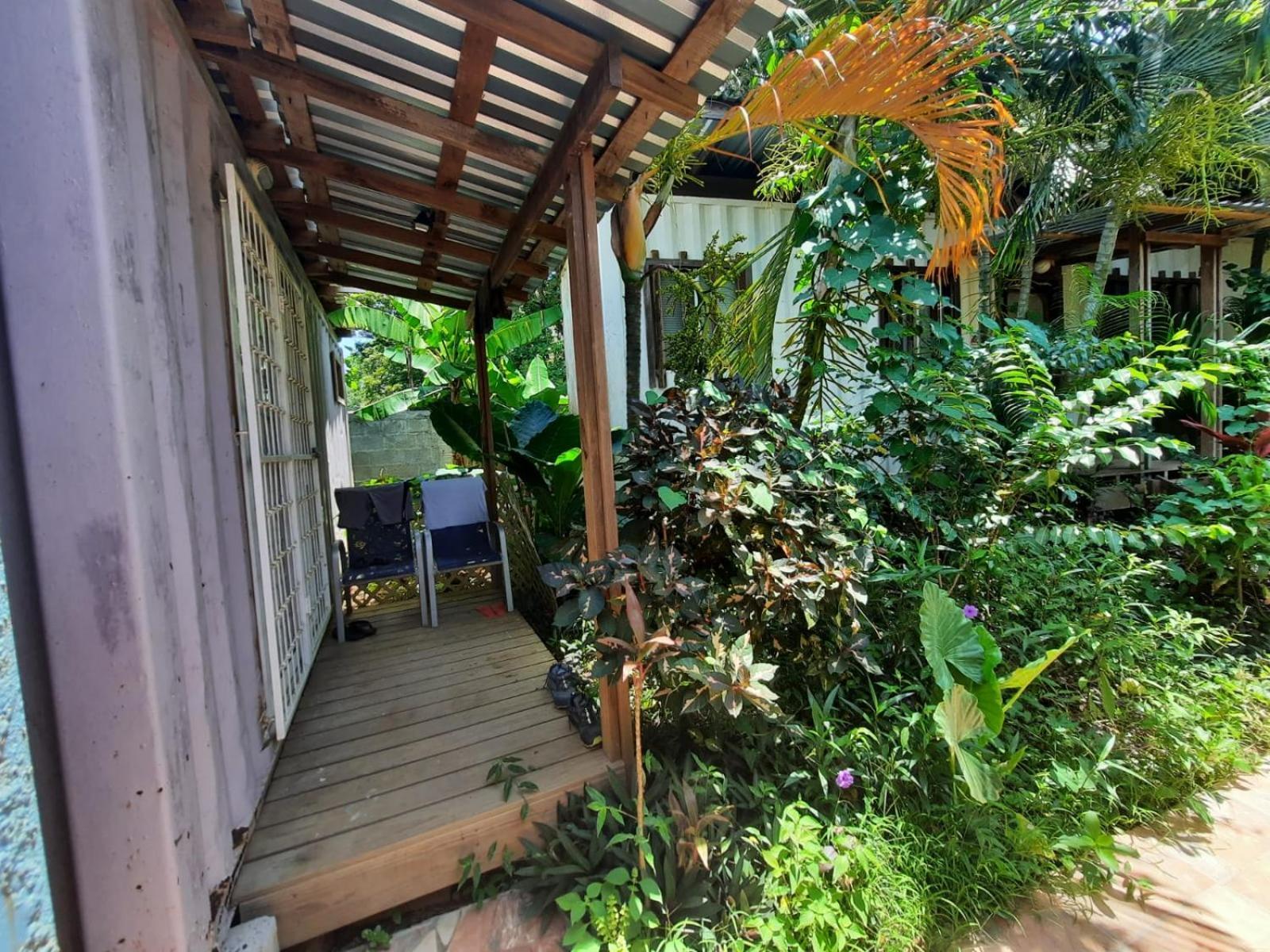 Roatan Backpackers' Hostel Sandy Bay Bagian luar foto