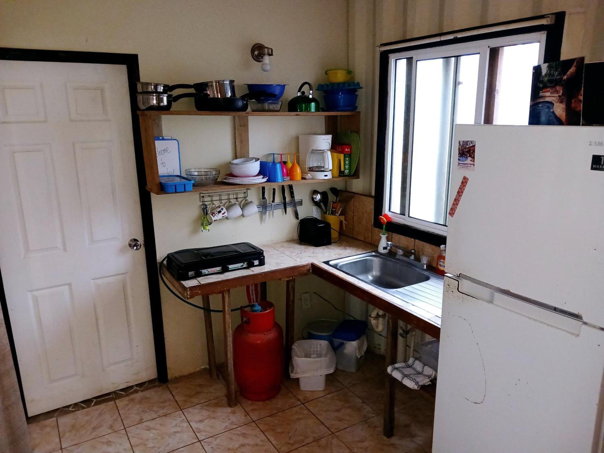 Roatan Backpackers' Hostel Sandy Bay Bagian luar foto